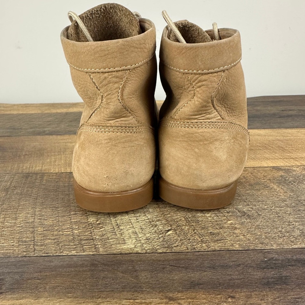 Kodiak Women's Low-Rider Original Tan Leather Ankle Boots Size 7 US 37.5‎ EU - Picture 7 of 10